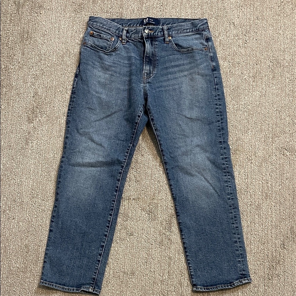 GAP Mens Jeans Straight 33 x 28 Denim